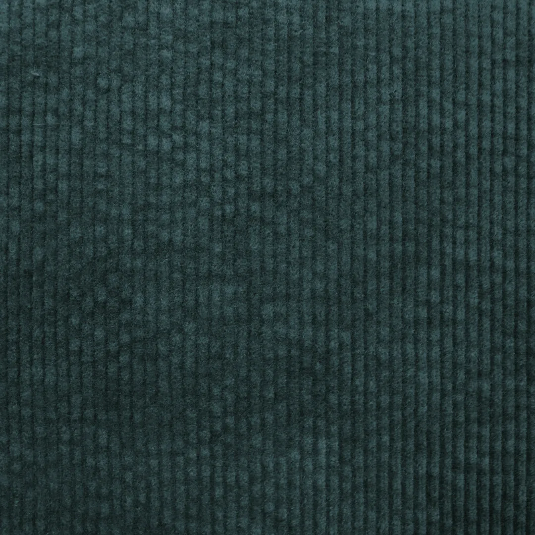 7-wale cotton stretch corduroy, Oeko-Tex cert. - blue spruce