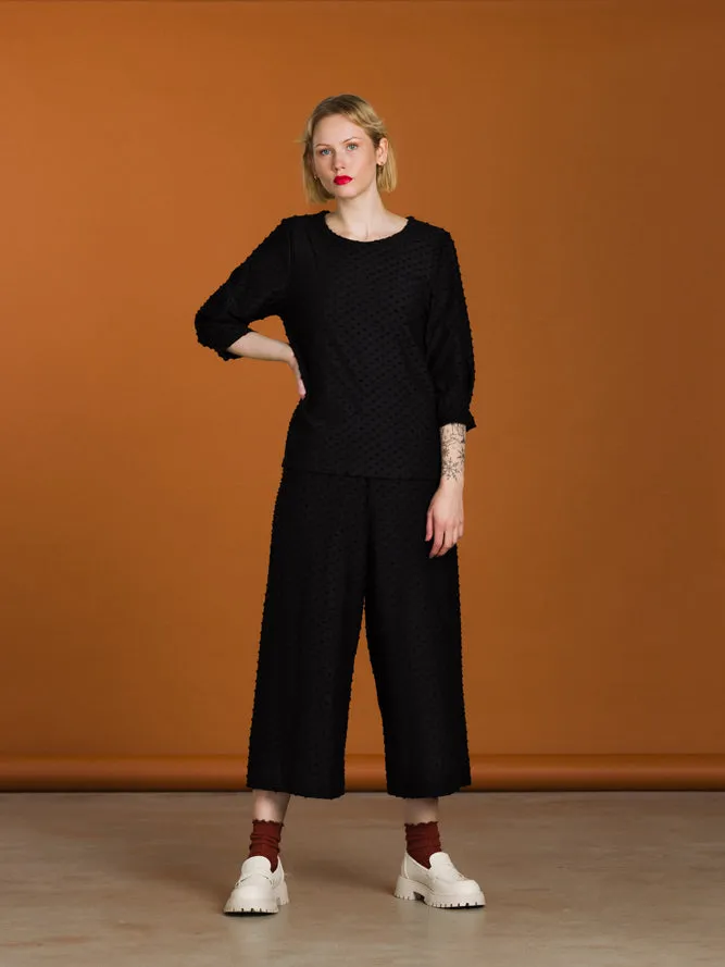 Alex Culottes Black Dot