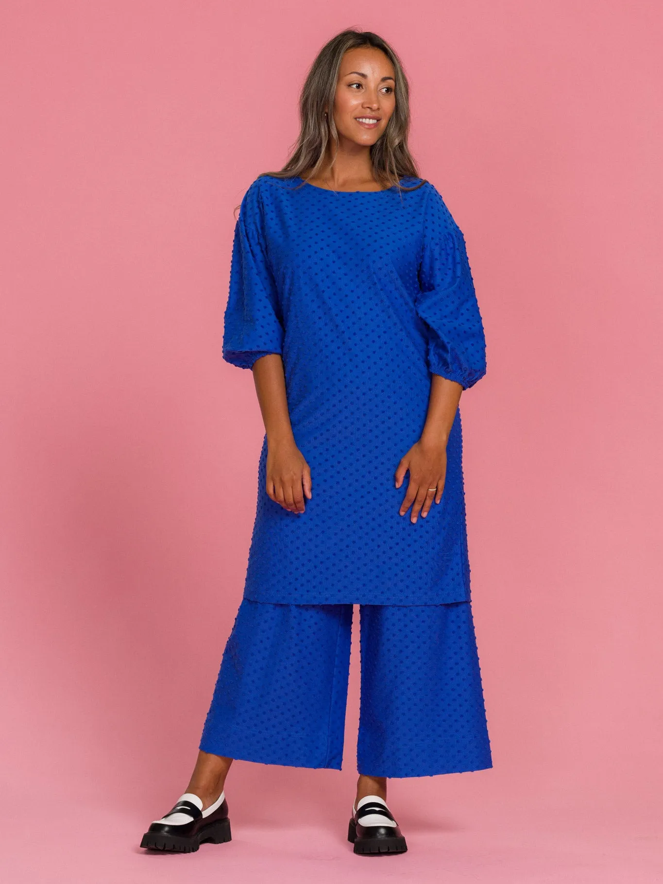 Alex Culottes Dazzling Blue Dot