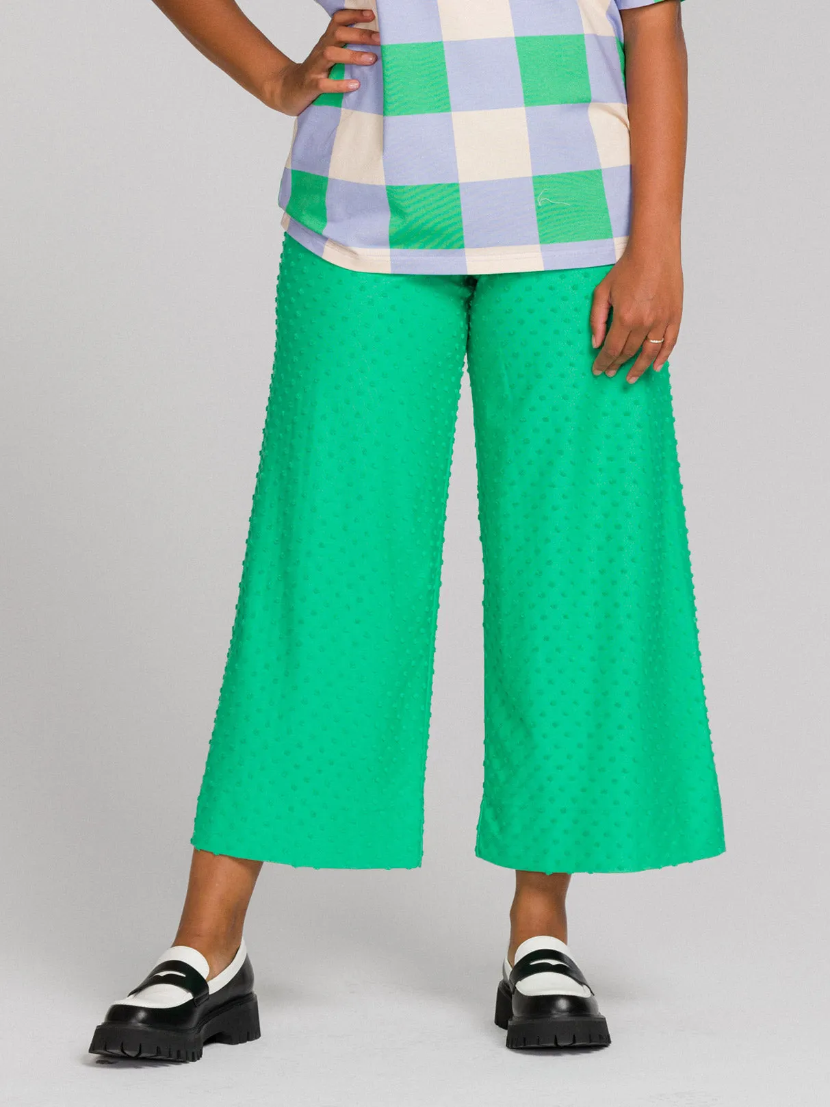 Alex Culottes Green Dot