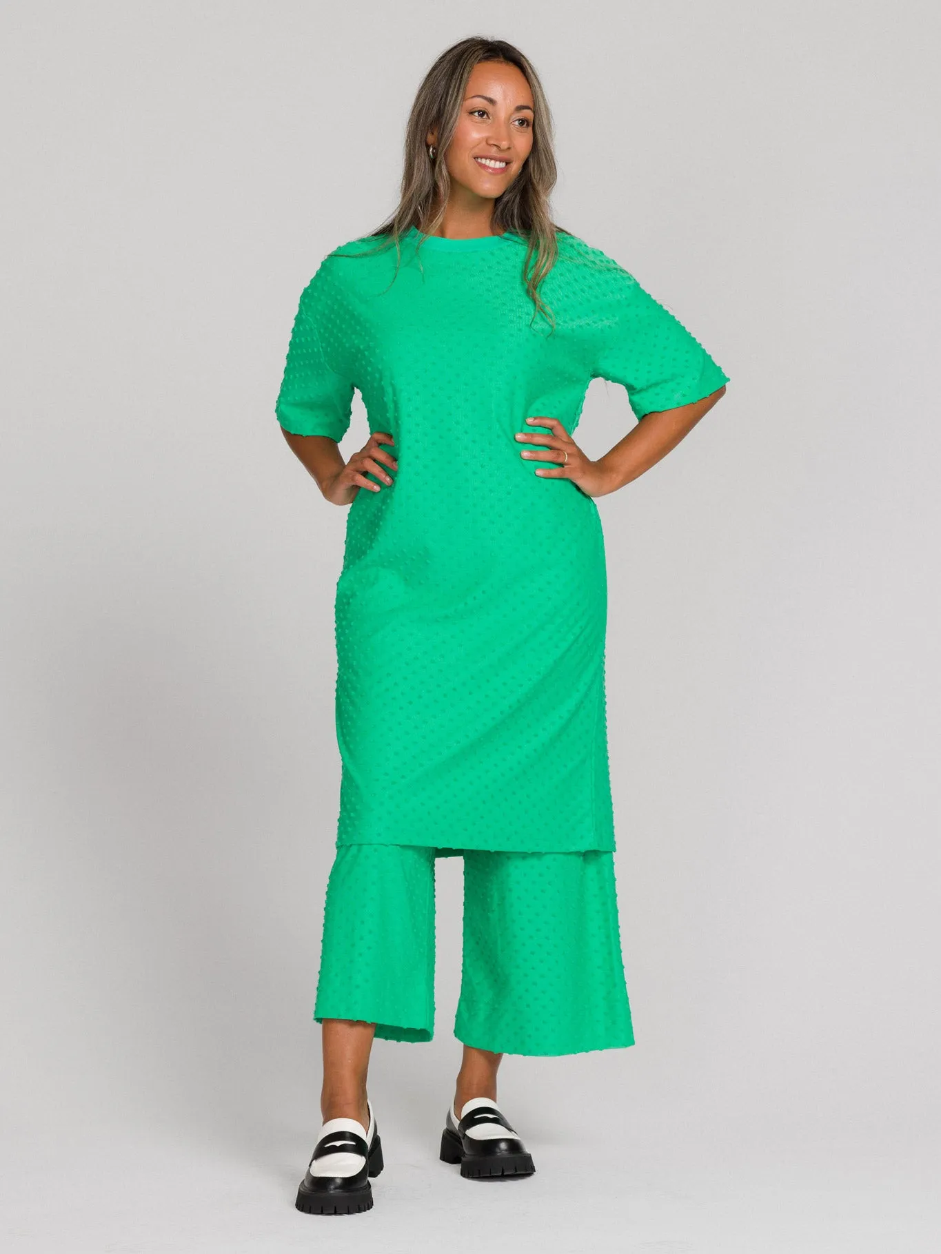 Alex Culottes Green Dot