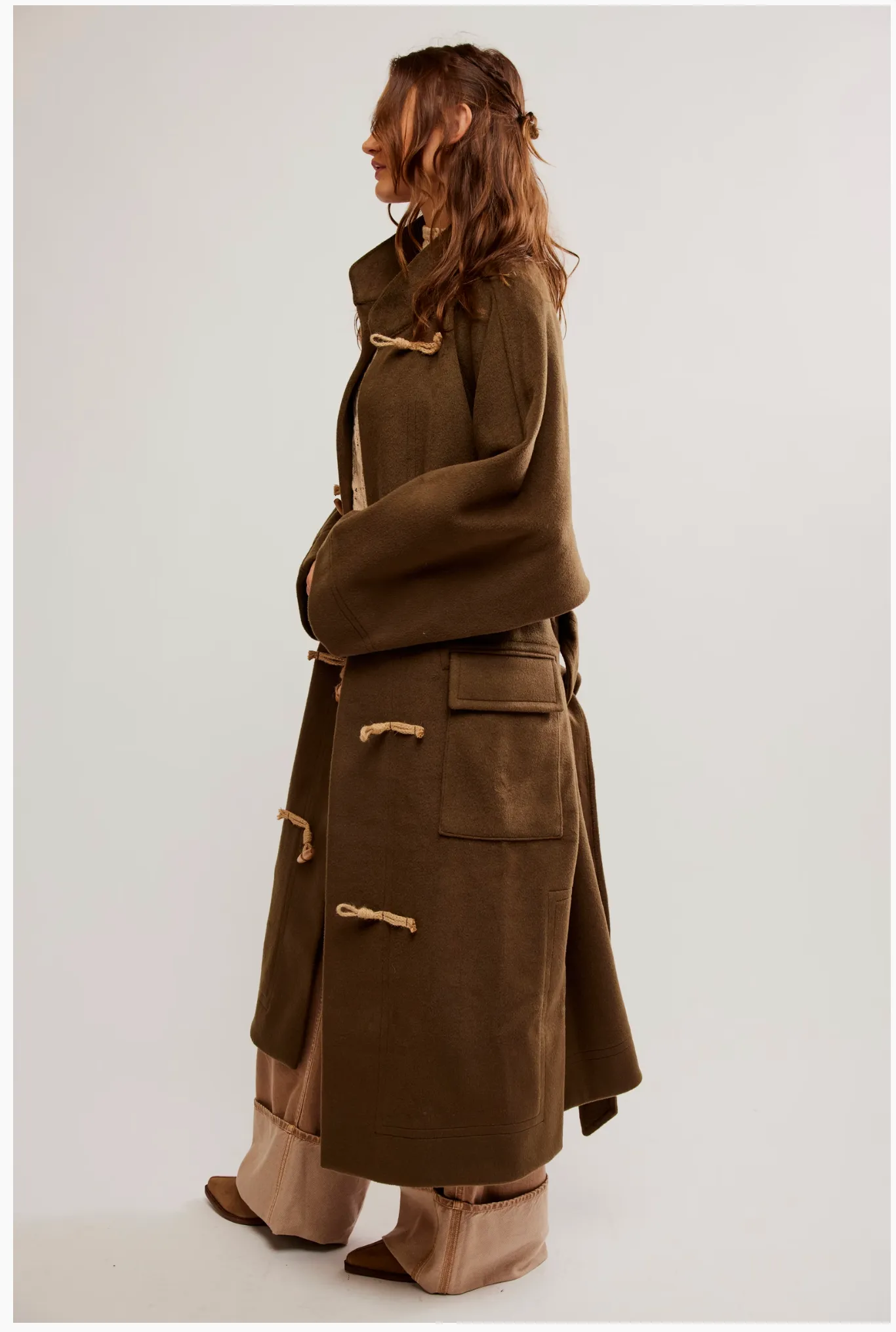 ALMA DUFFLE COAT / BEECH