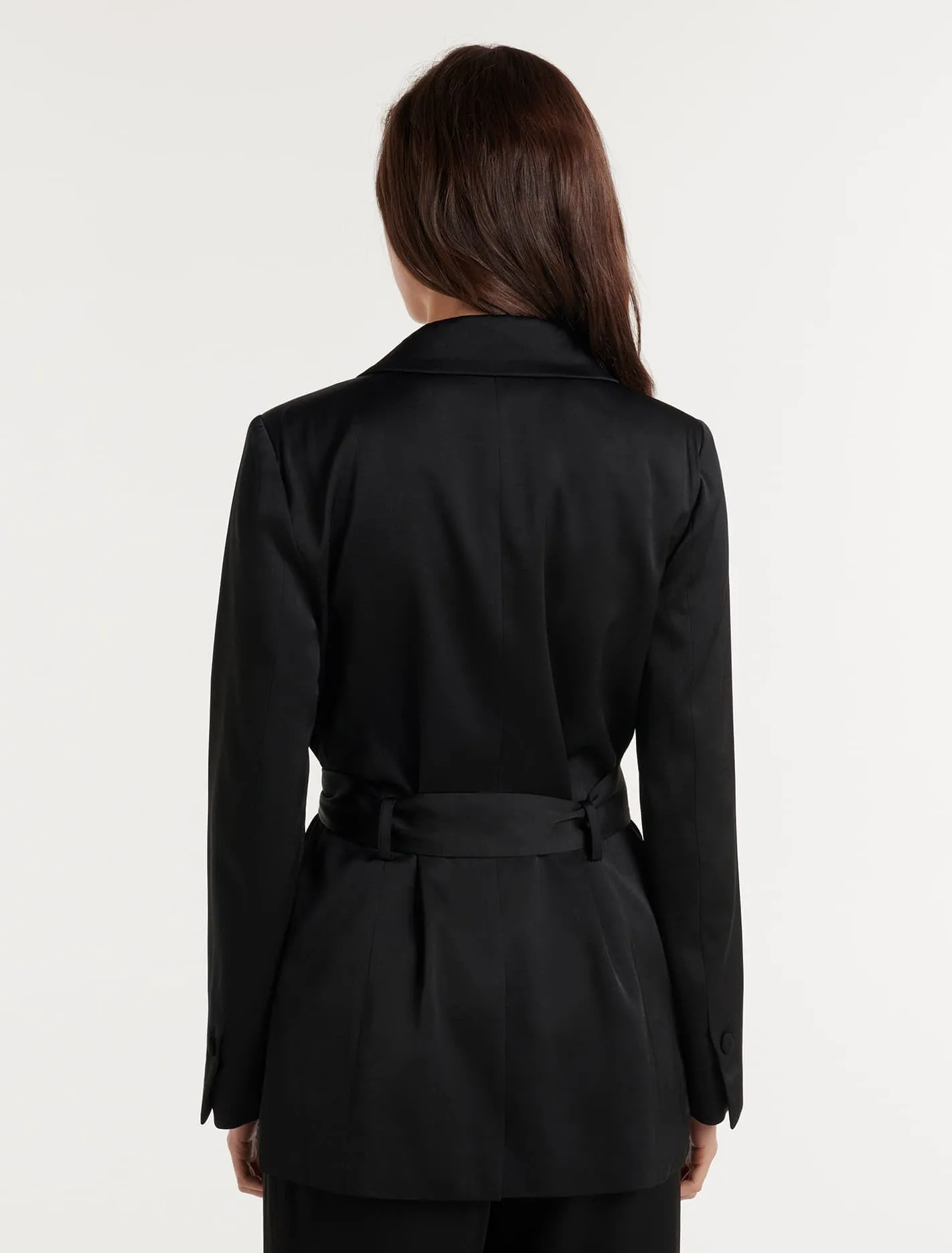 Alora Satin Tie Co-Ord Blazer