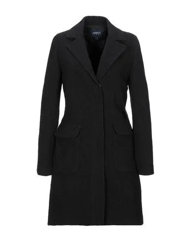 Armani Jeans Women Coat Black 14 UK