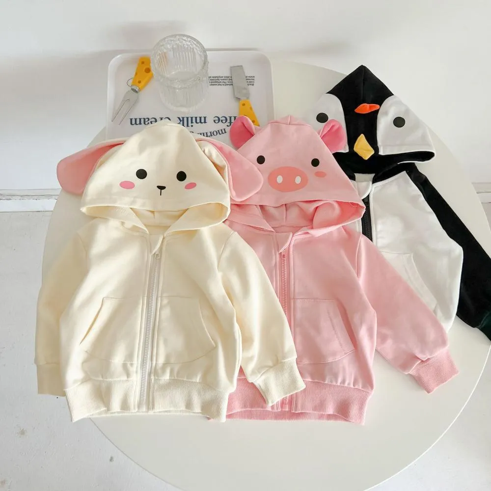 Baby Girls Autumn Hooded Coat Wholesale Baby Clothes