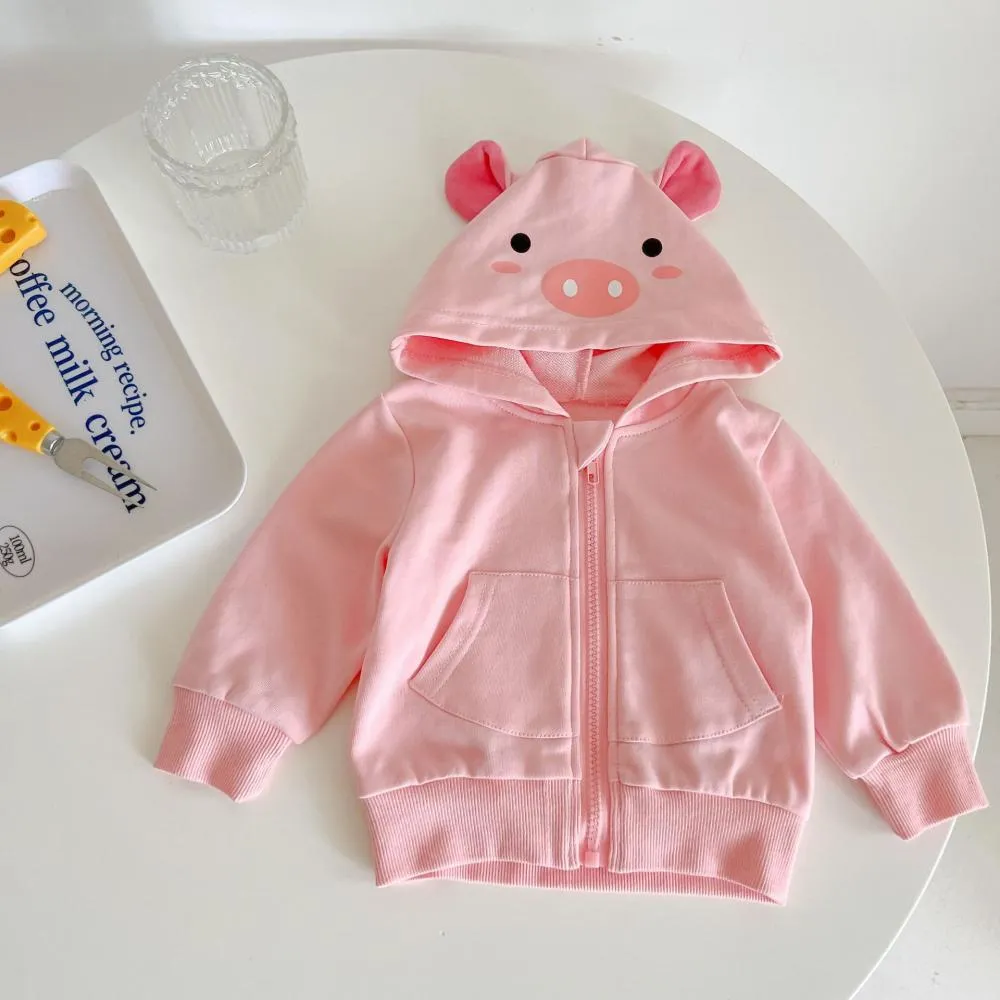 Baby Girls Autumn Hooded Coat Wholesale Baby Clothes