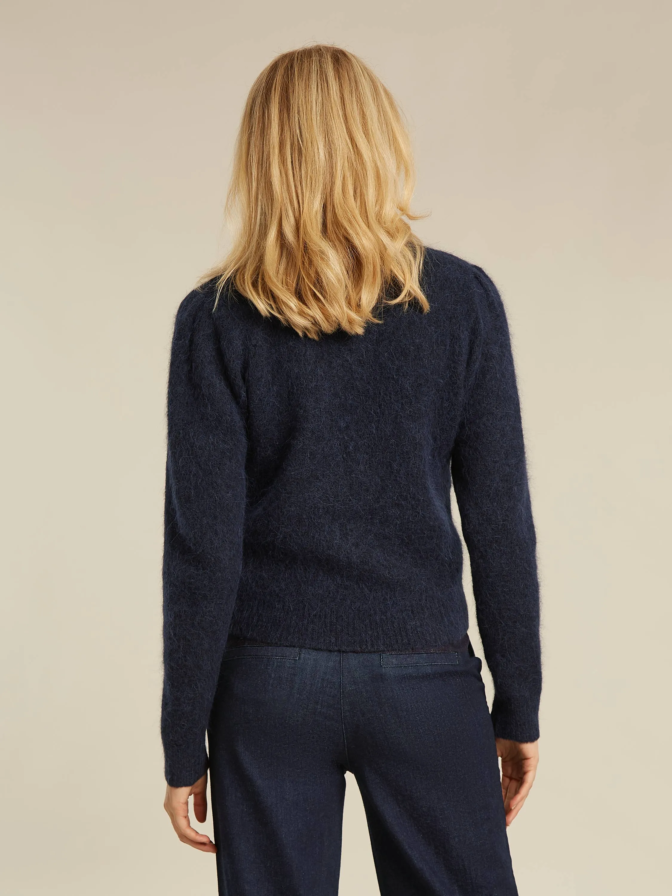 Baily pullover - Dark blue denim