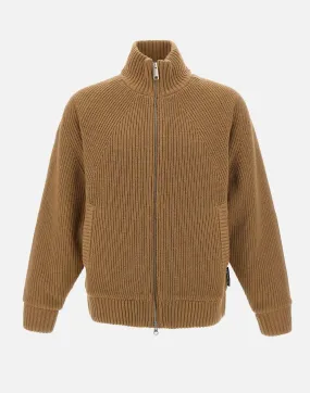 Banley Sweater Jacket in Biscuit Colour