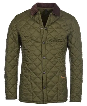 Barbour Olive Heritage Liddesdale Quilted Jacket