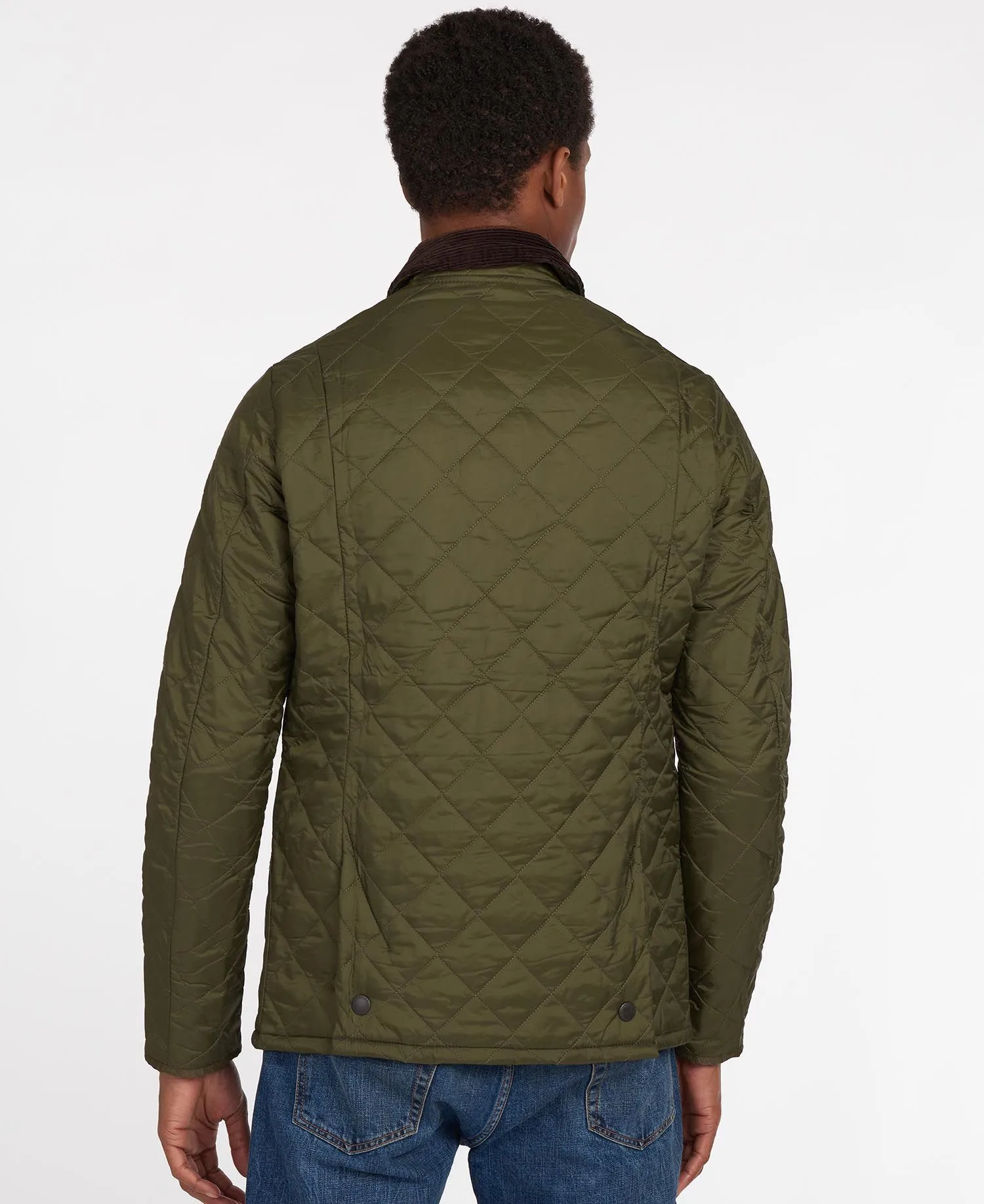 Barbour Olive Heritage Liddesdale Quilted Jacket