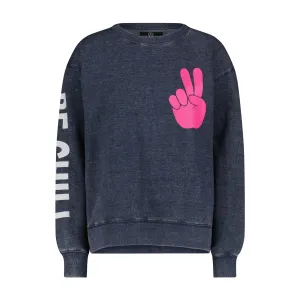 Be Chill Navy Sweatshirt