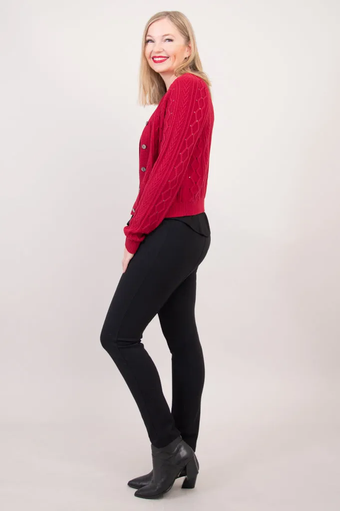 Bena Cardigan, Red