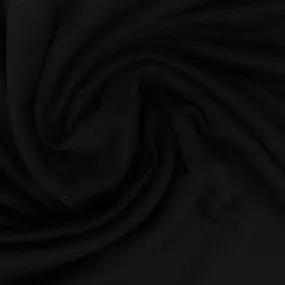 Black Bamboo Stretch Fleece Fabric - 320 GSM, $14.20/yd, 15 Yards