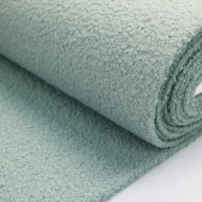 Boucle Coating Fabric - Sage Green