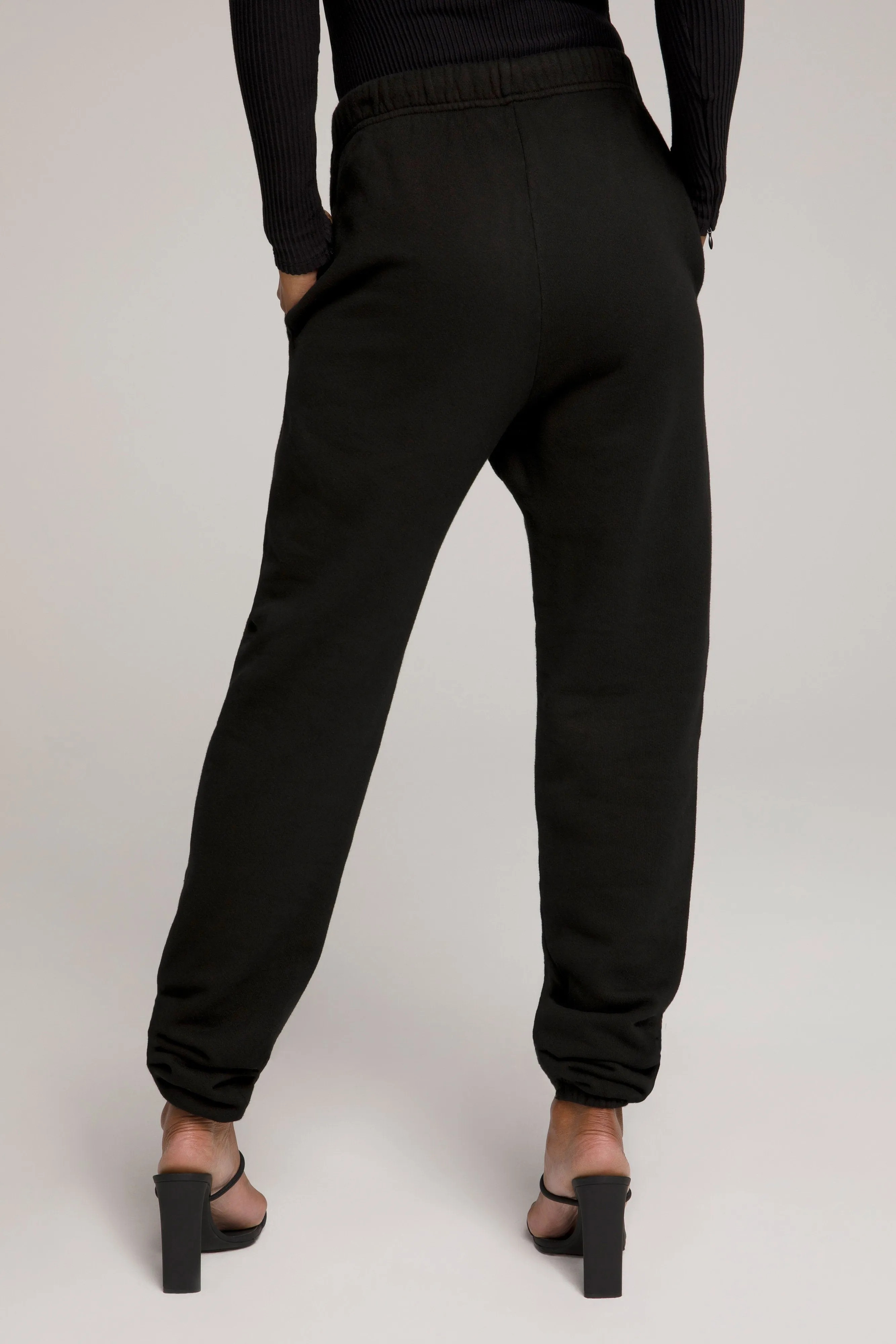 BOYFRIEND SWEATPANTS | BLACK001