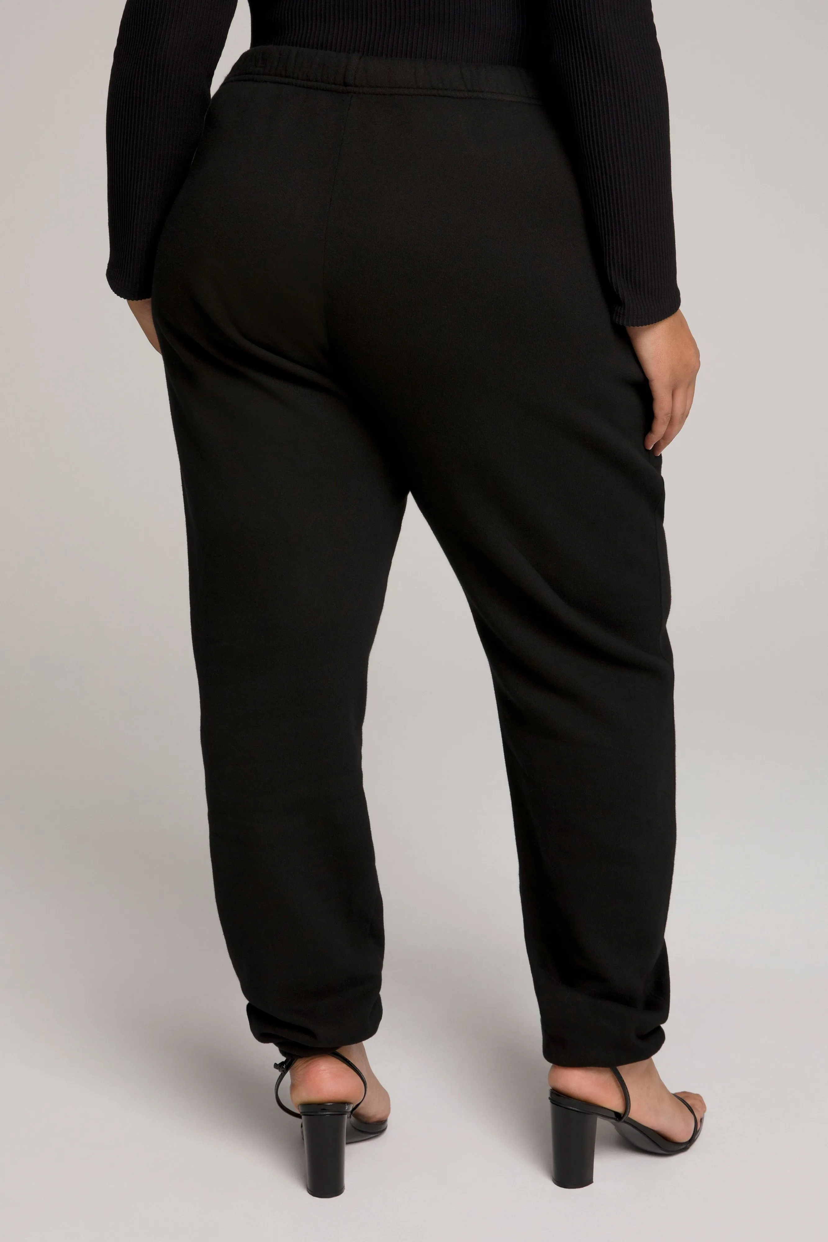 BOYFRIEND SWEATPANTS | BLACK001