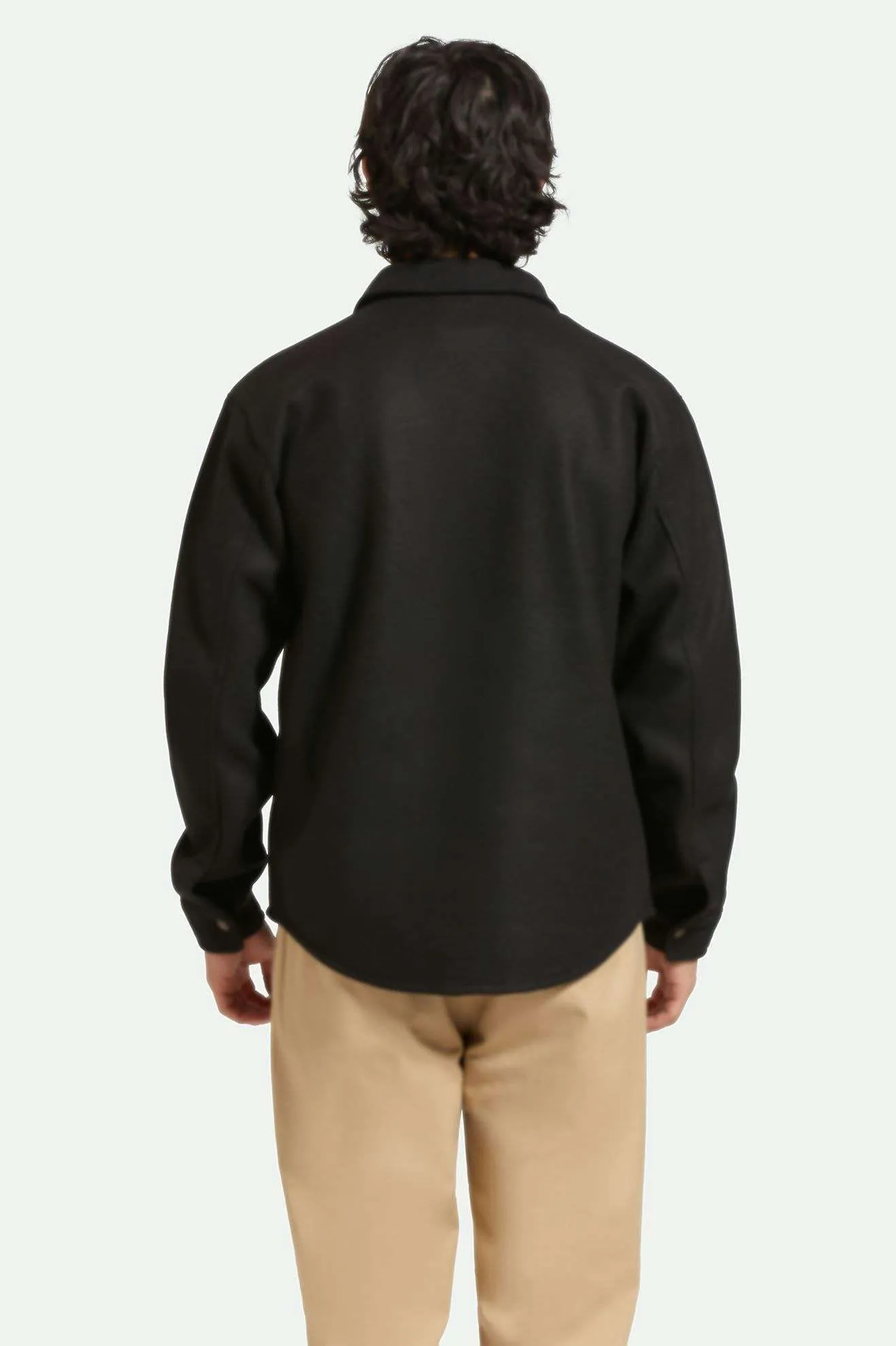 BRIXTON DURHAM FELT STRETCH JACKET BLACK