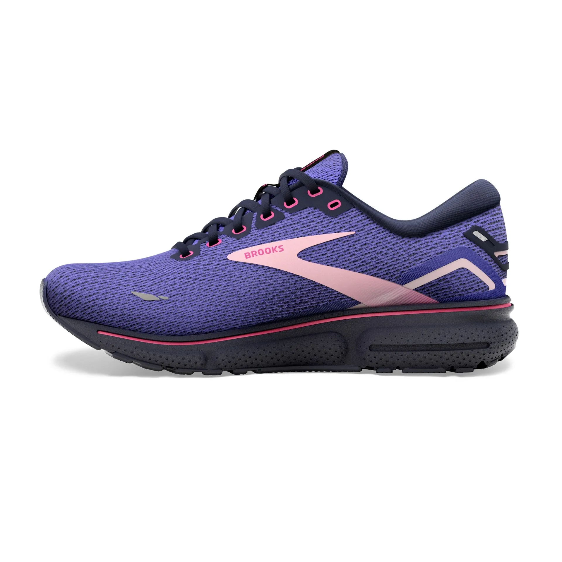 Brooks | Ghost 15 | Women's | Blue/Peacoat/Pink