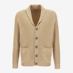 Brunello Cucinelli English Rib Cardigan