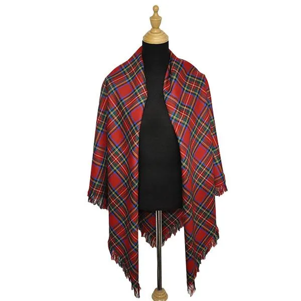 Caledonia Ancient Light Weight Tartan Shawl