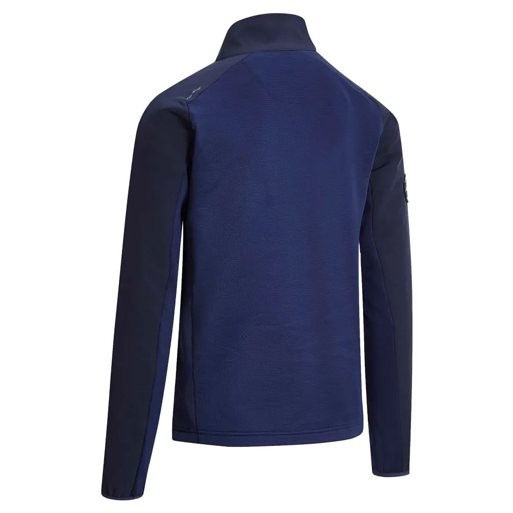 Callaway Theramore Mixed Media Pullover - Peacoat