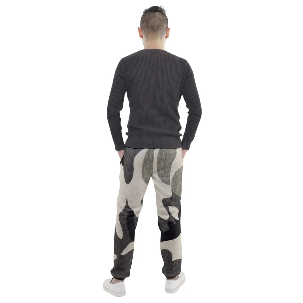 camouflage Military Men's Jogger Sweatpants - Black Olive