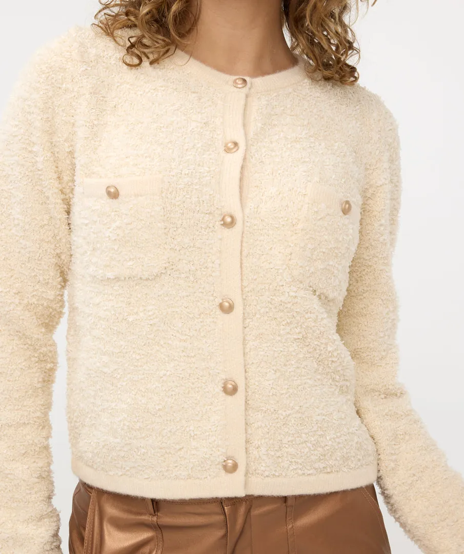 Cardigan Tape Yarn - Beige