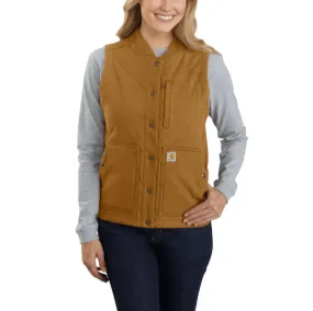 Carhartt Women's - Rugged Flex Canvas Insulated Rib Collar Vest