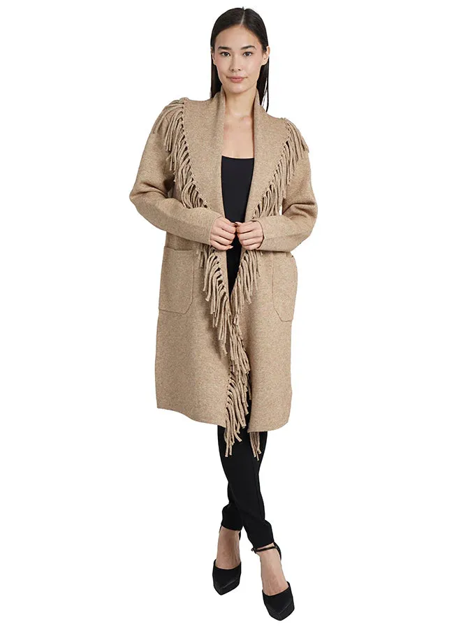 Caroline Coat in Oatmeal