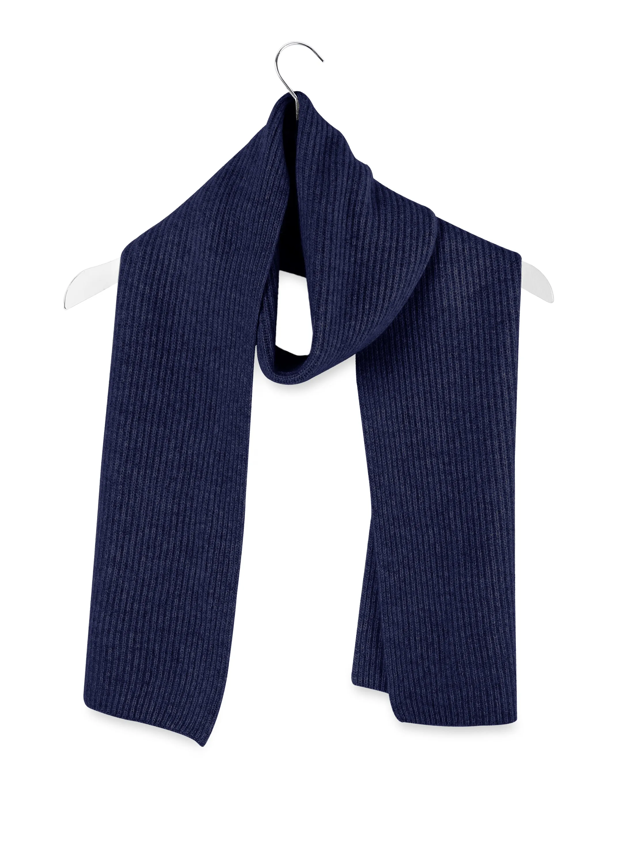 Cashmere Scarf in Navy