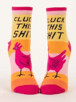 Cluck This Shit Women's Ankle Sock