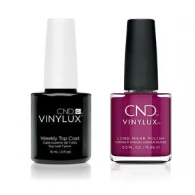 CND - Vinylux Topcoat & Secret Diary 0.5 oz - #323