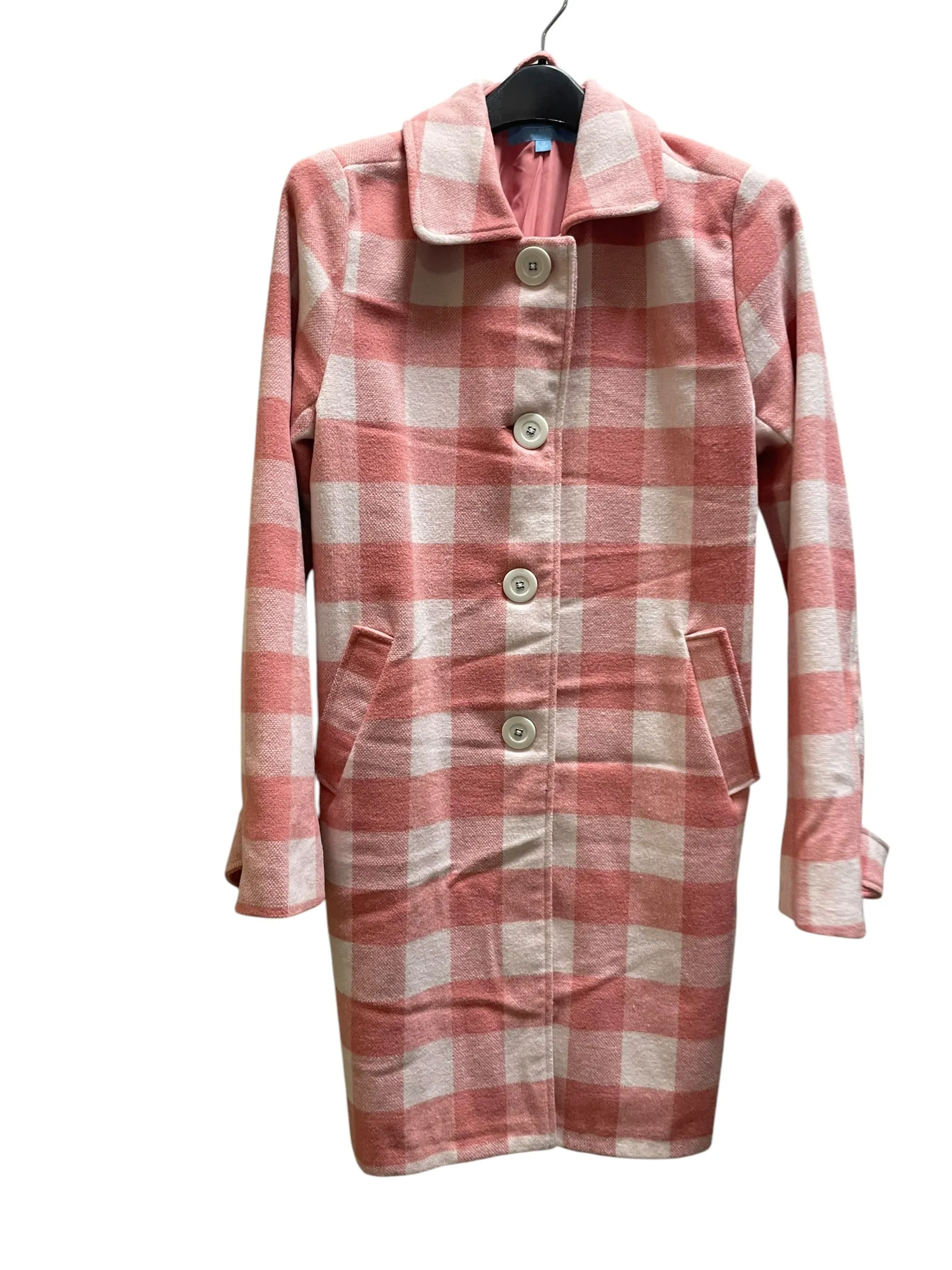 Coat Peacoat By Draper James In Pink, Size: M