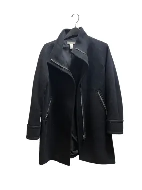 Coat Peacoat By H&m In Black, Size: M