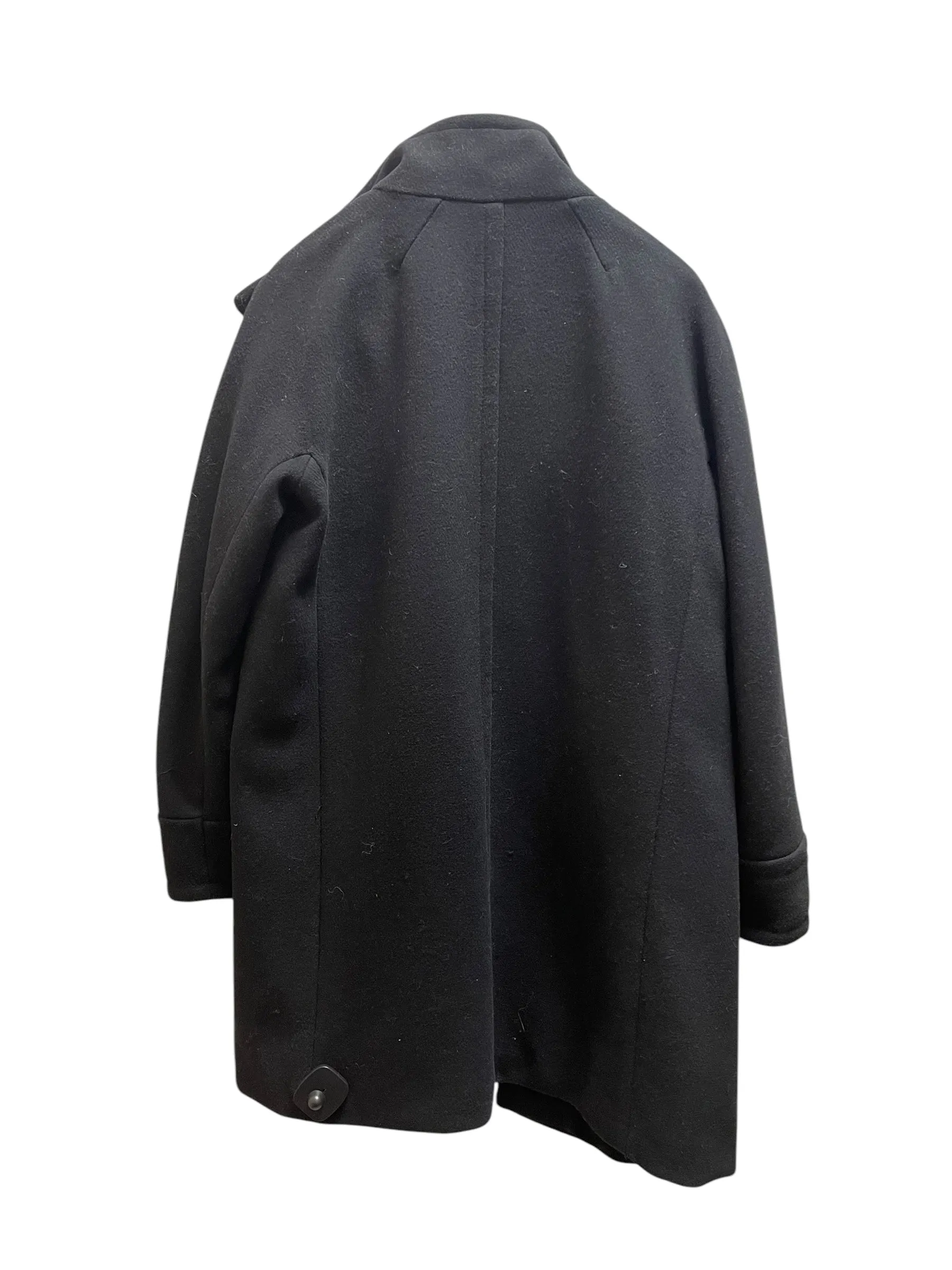 Coat Peacoat By H&m In Black, Size: M