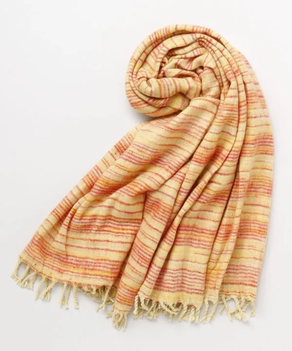 Colorful Striped Large Stole