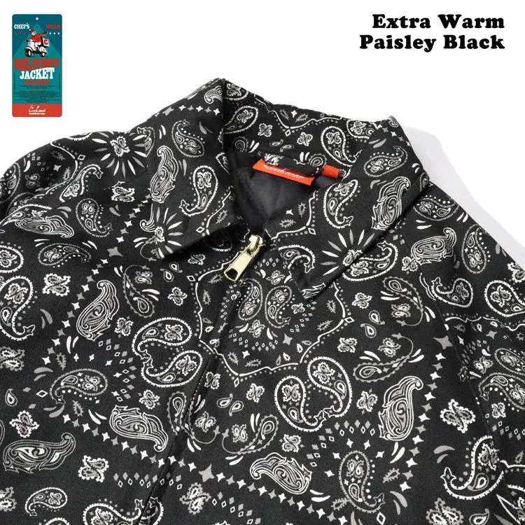 Cookman Delivery Jacket EX Warm - Paisley Black