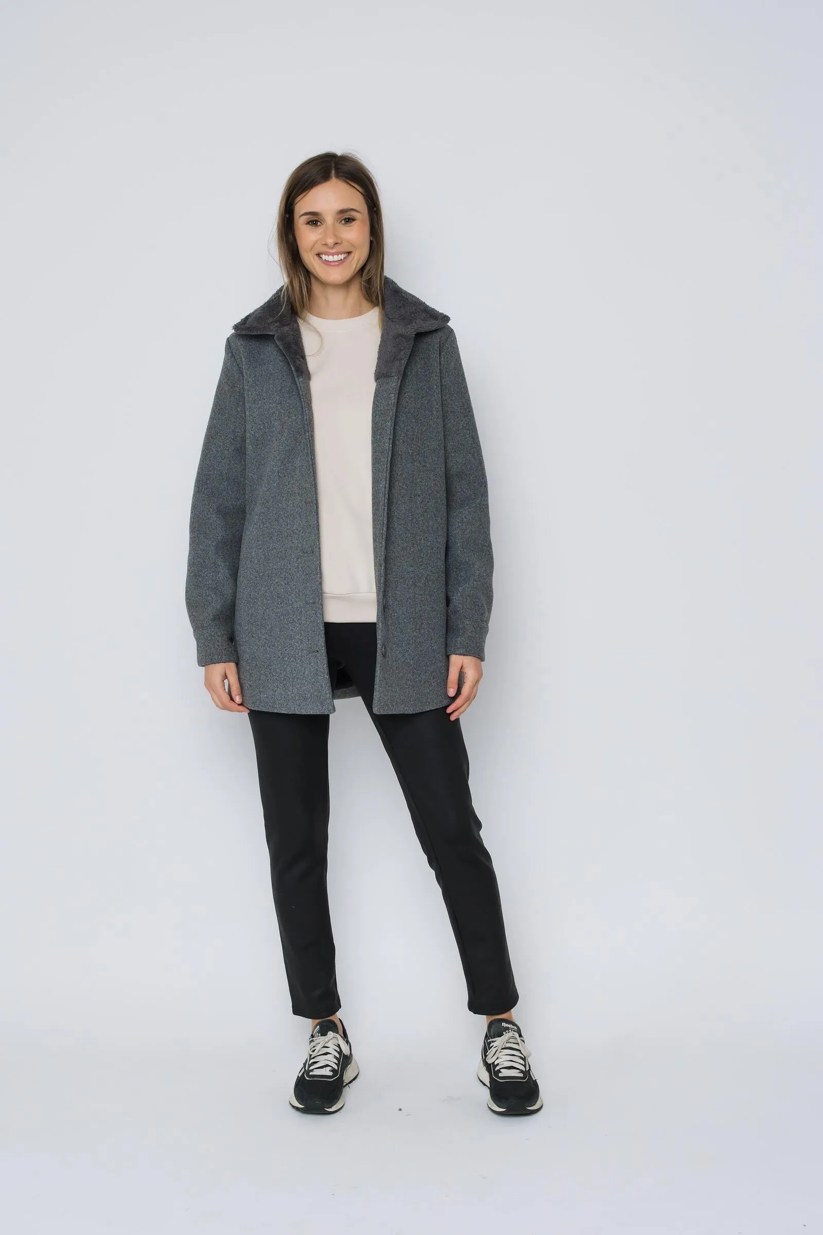 Cora High Neck Jacket