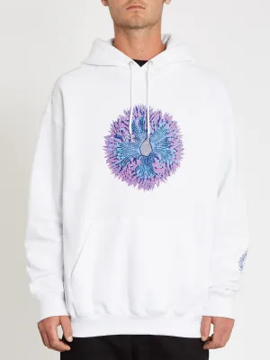 Coral Morph Hoodie - White