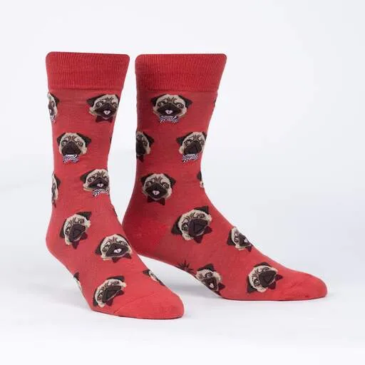 Dapper Dog Men's Crew Socks