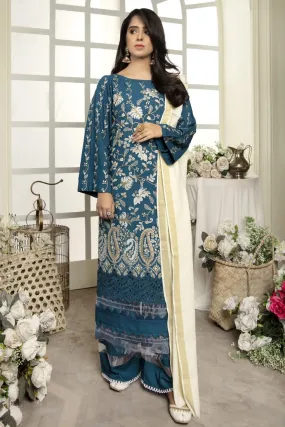 Dastan by Marjjan Unstitched 3 Piece Winter Collection'2021-MDS-14-A