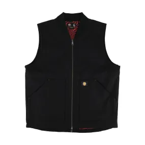 Dickies x Spitfire Duck Canvas Vest Black