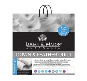 Duck Down and Feather Summer Quilt Range