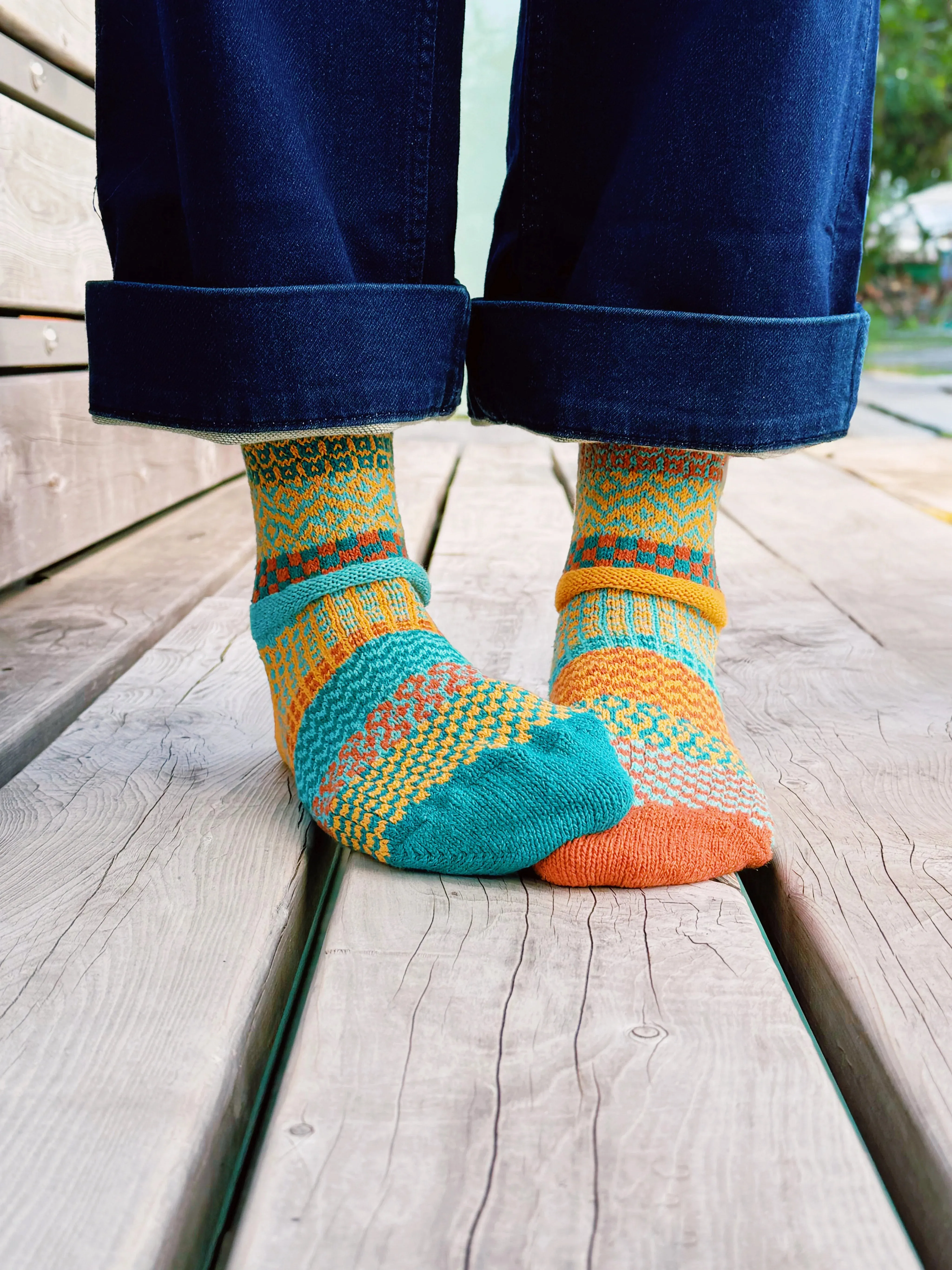 Dune Recycled Cotton Crew Socks