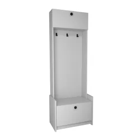 Edessa Hallway Coat Rack with Cabinet