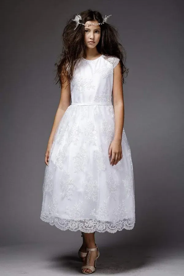 EK 58 Cristina First Communion or Flower Girl Dress