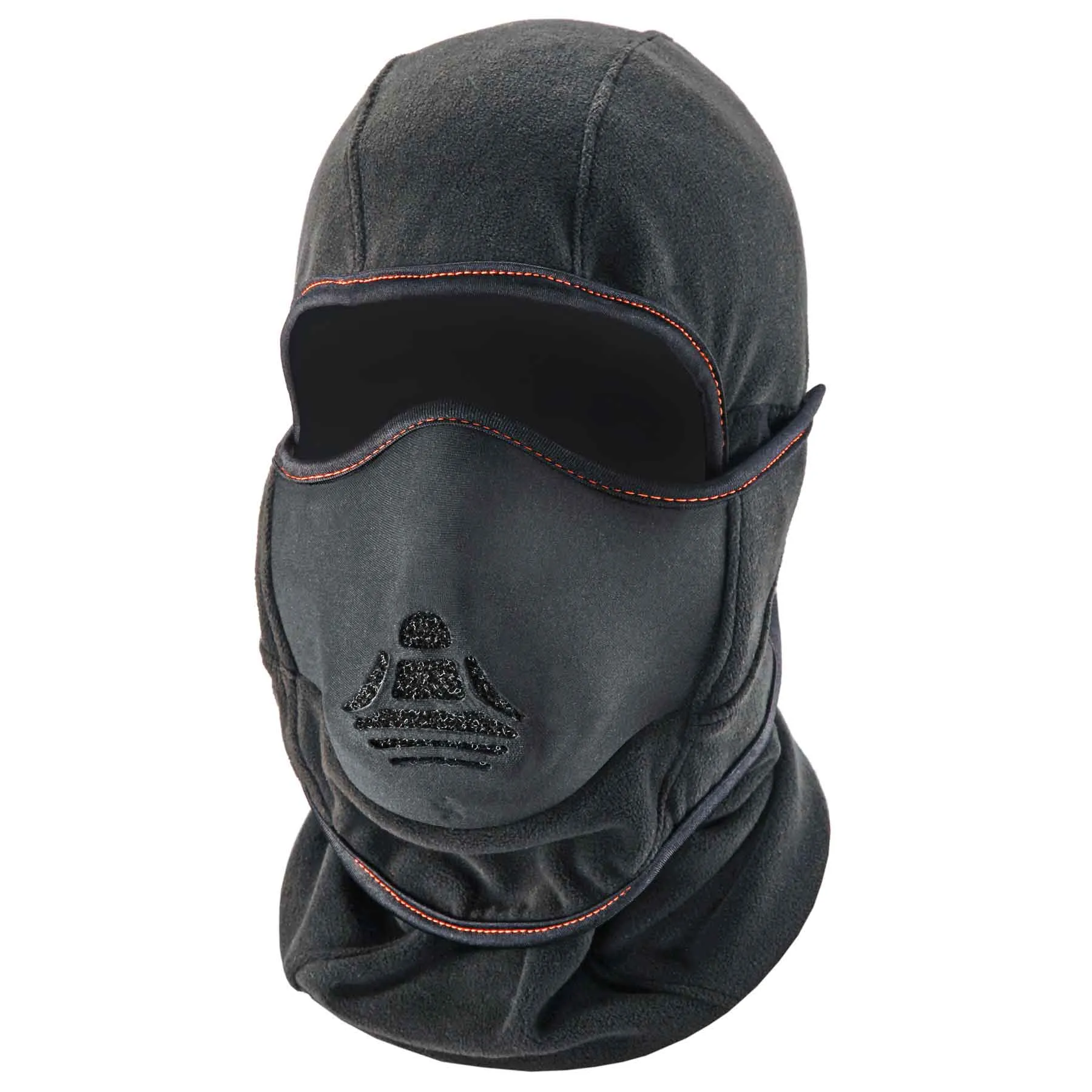 Ergodyne 16971 N-Ferno 6970 Extreme Balaclava with Hot Rox, Black