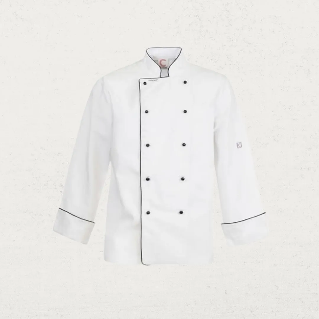 Executive Chef L/S Jacket w/Piping