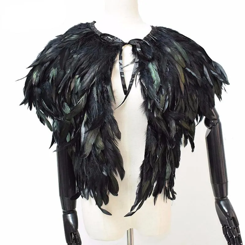 Exotic Feather Vest