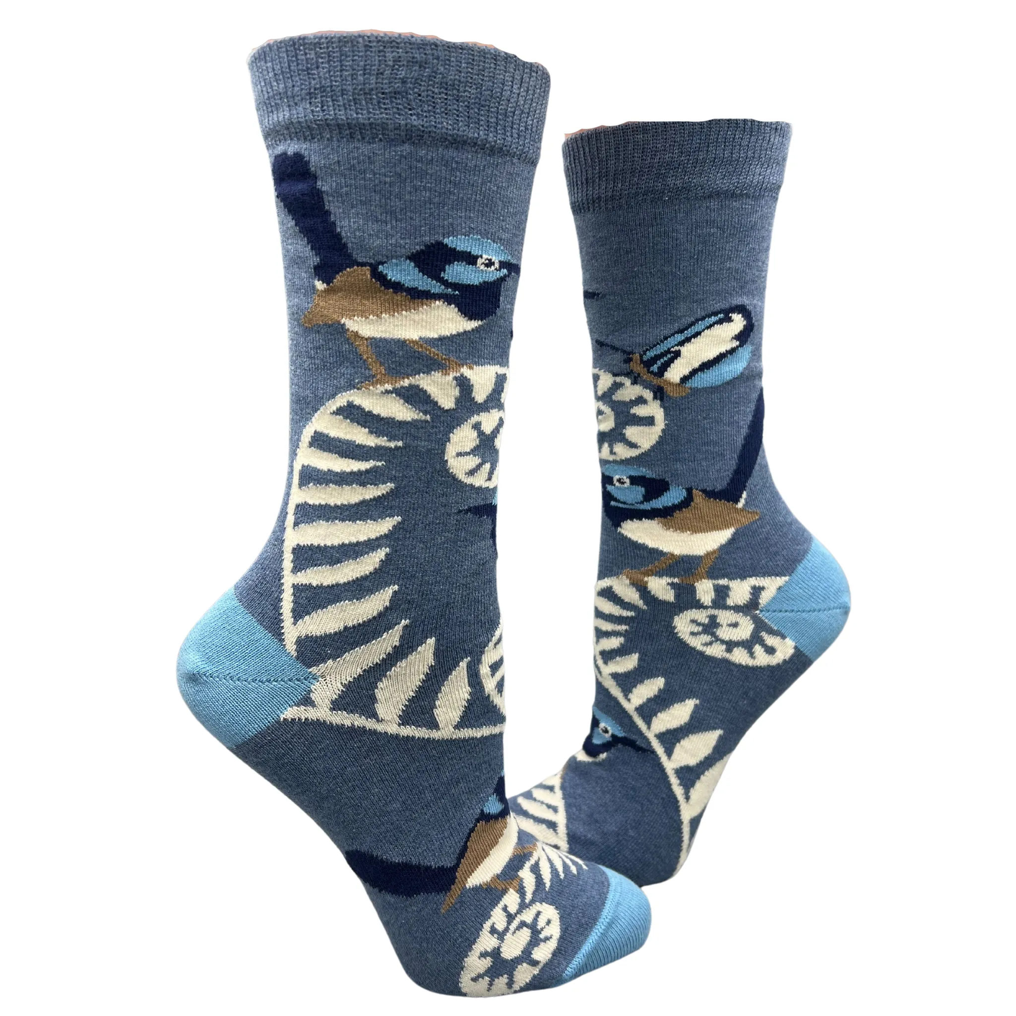 Fairy Wren Crew Socks - Australian Bird Range